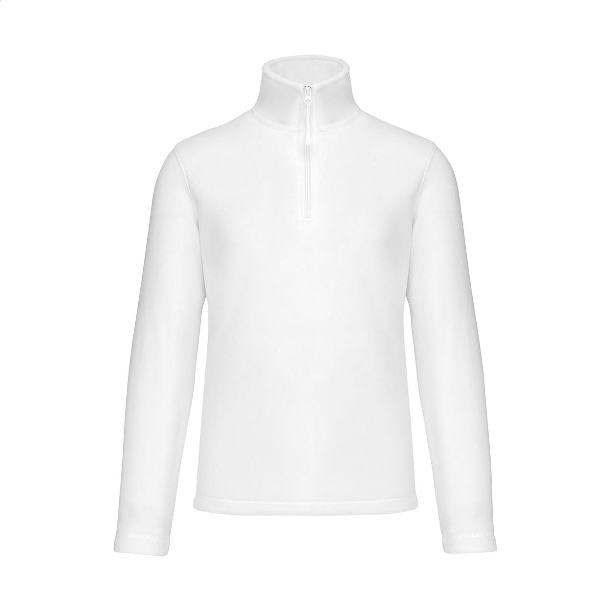 veste polaire à fermeture éclair courte