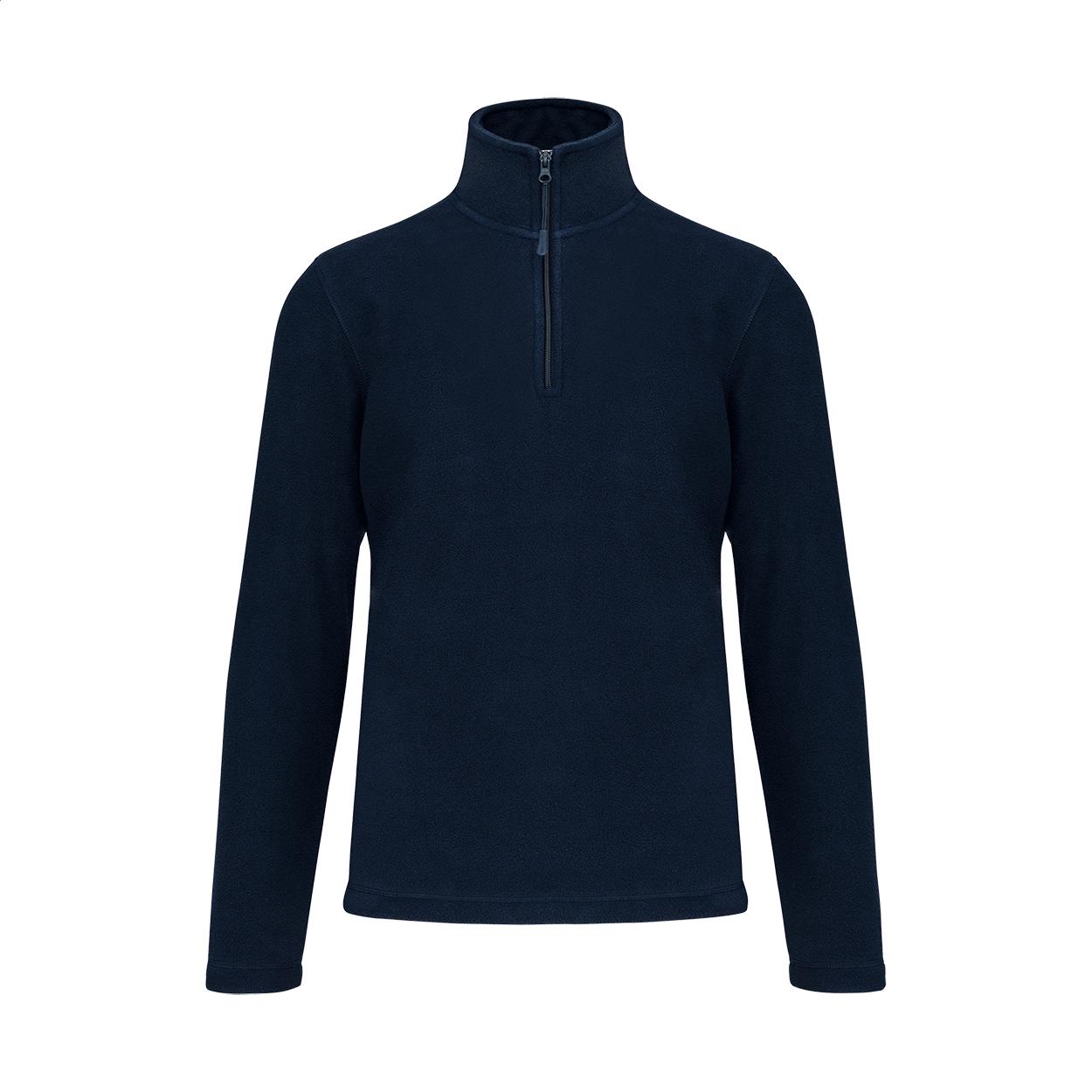 veste polaire à fermeture éclair courte