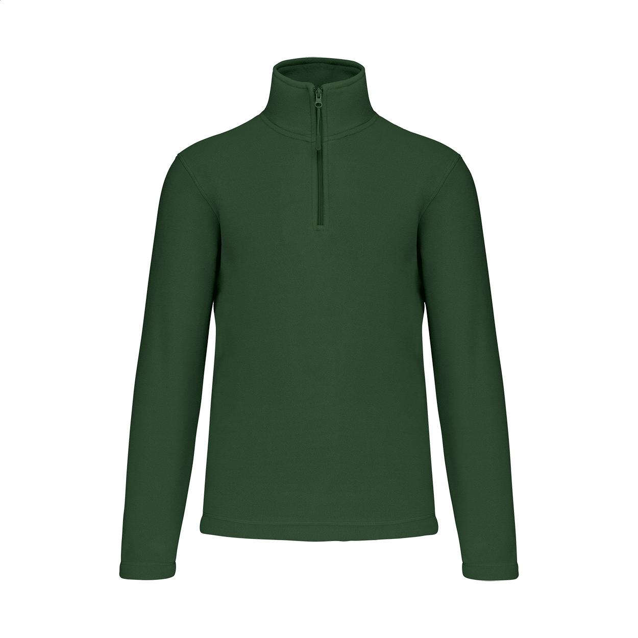 veste polaire à fermeture éclair courte