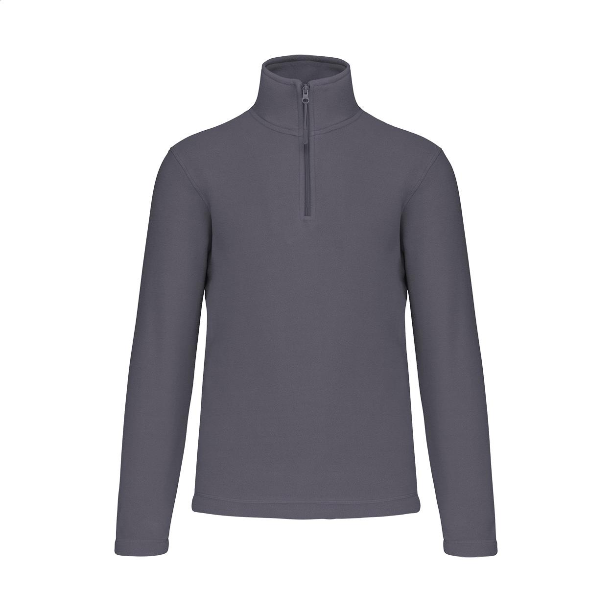 veste polaire à fermeture éclair courte