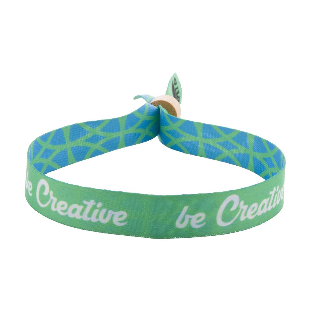 Bracelet festival RPET personnalisé