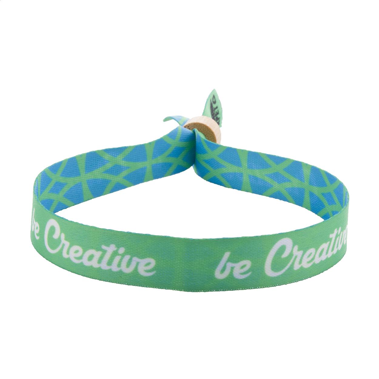 Bracelet festival RPET personnalisé