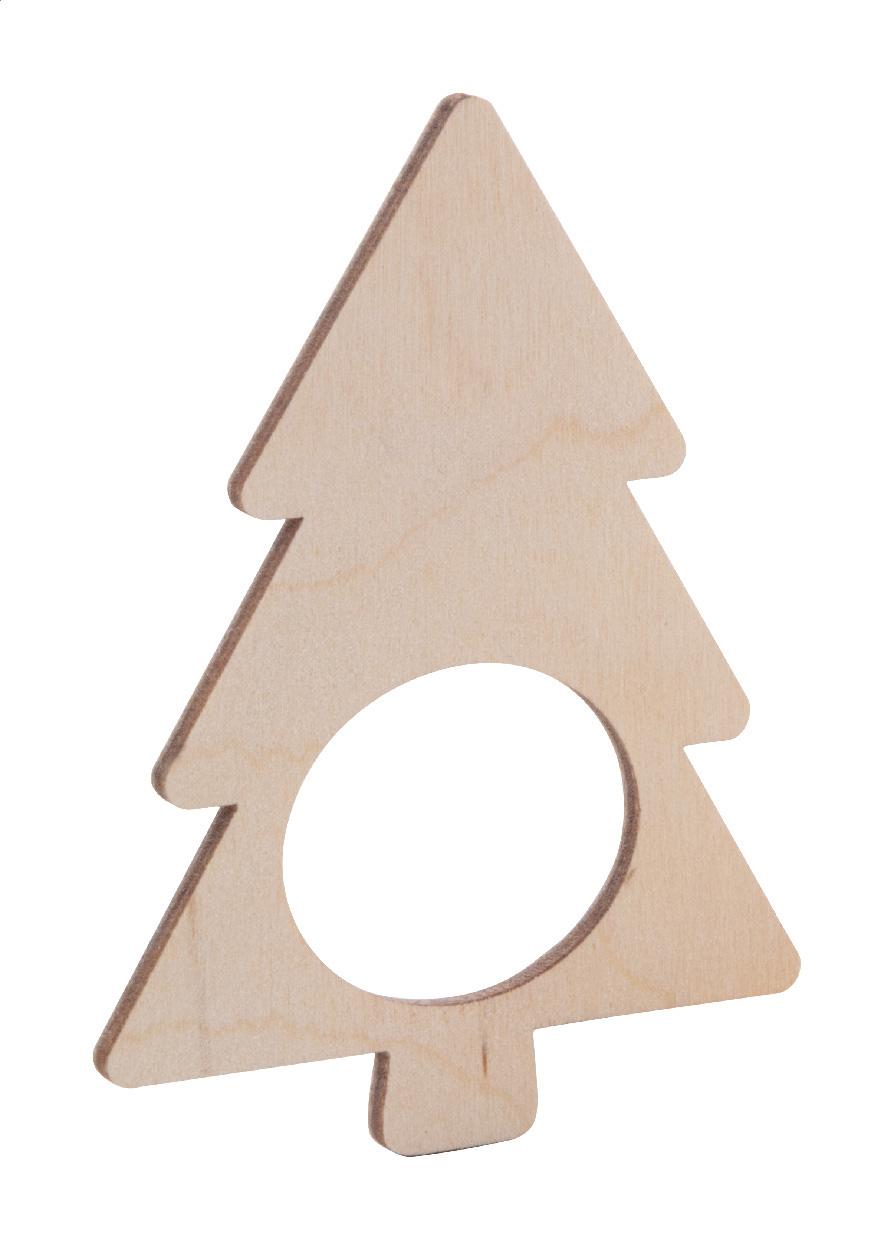 Rond de serviette de Noël personnalisable