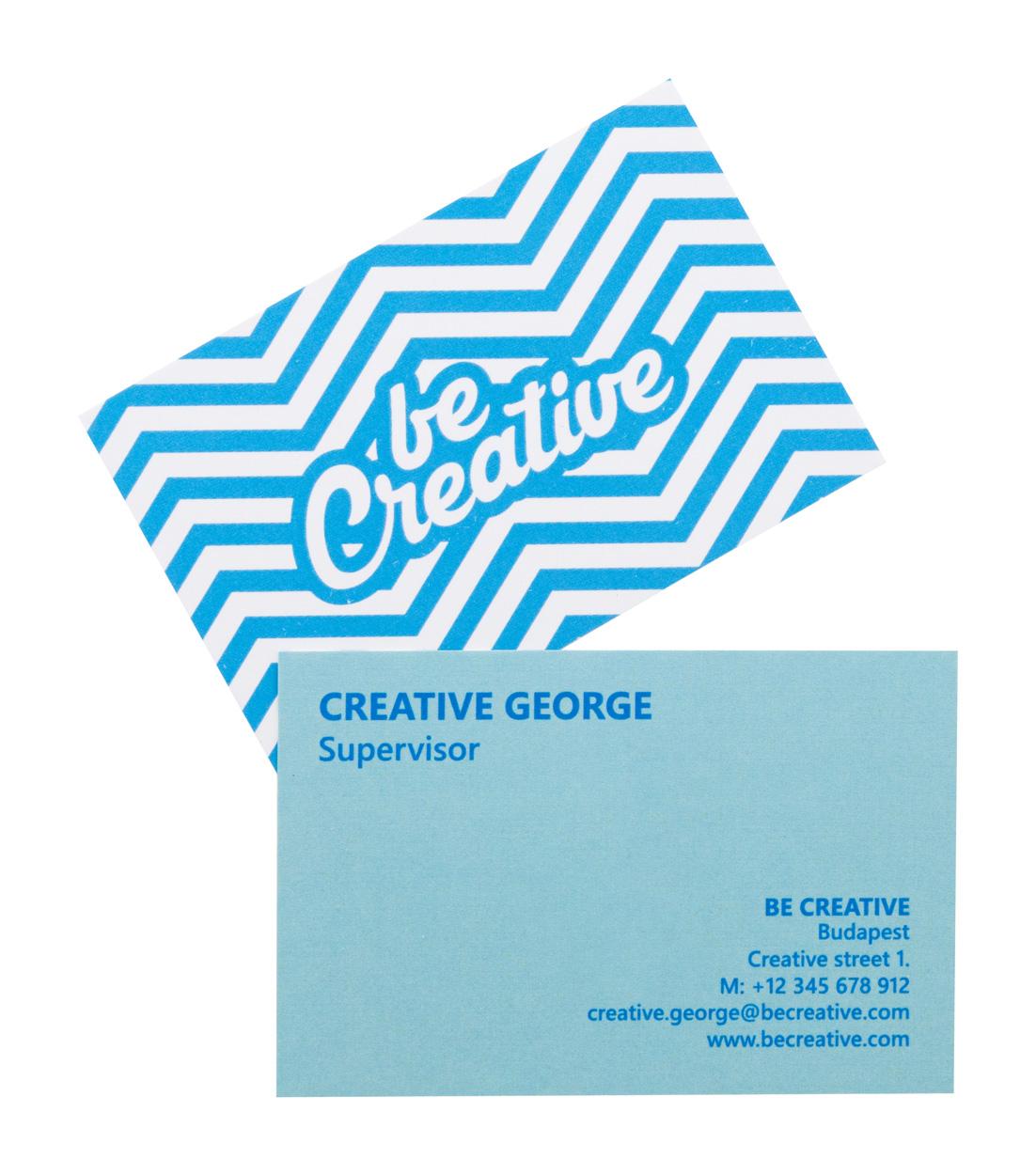 Cartes de visite indéchirables personnalisées