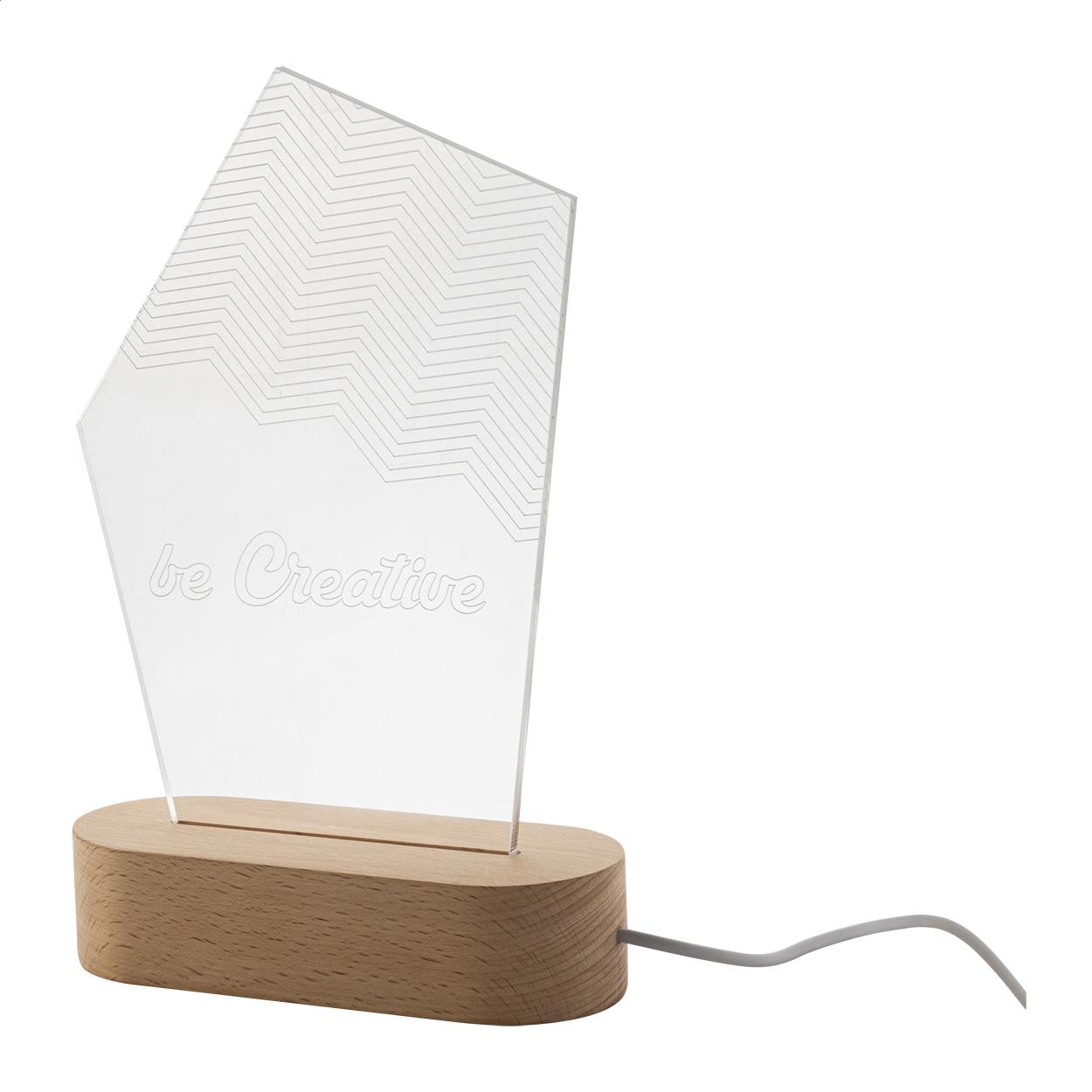 Trophée lampe LED
