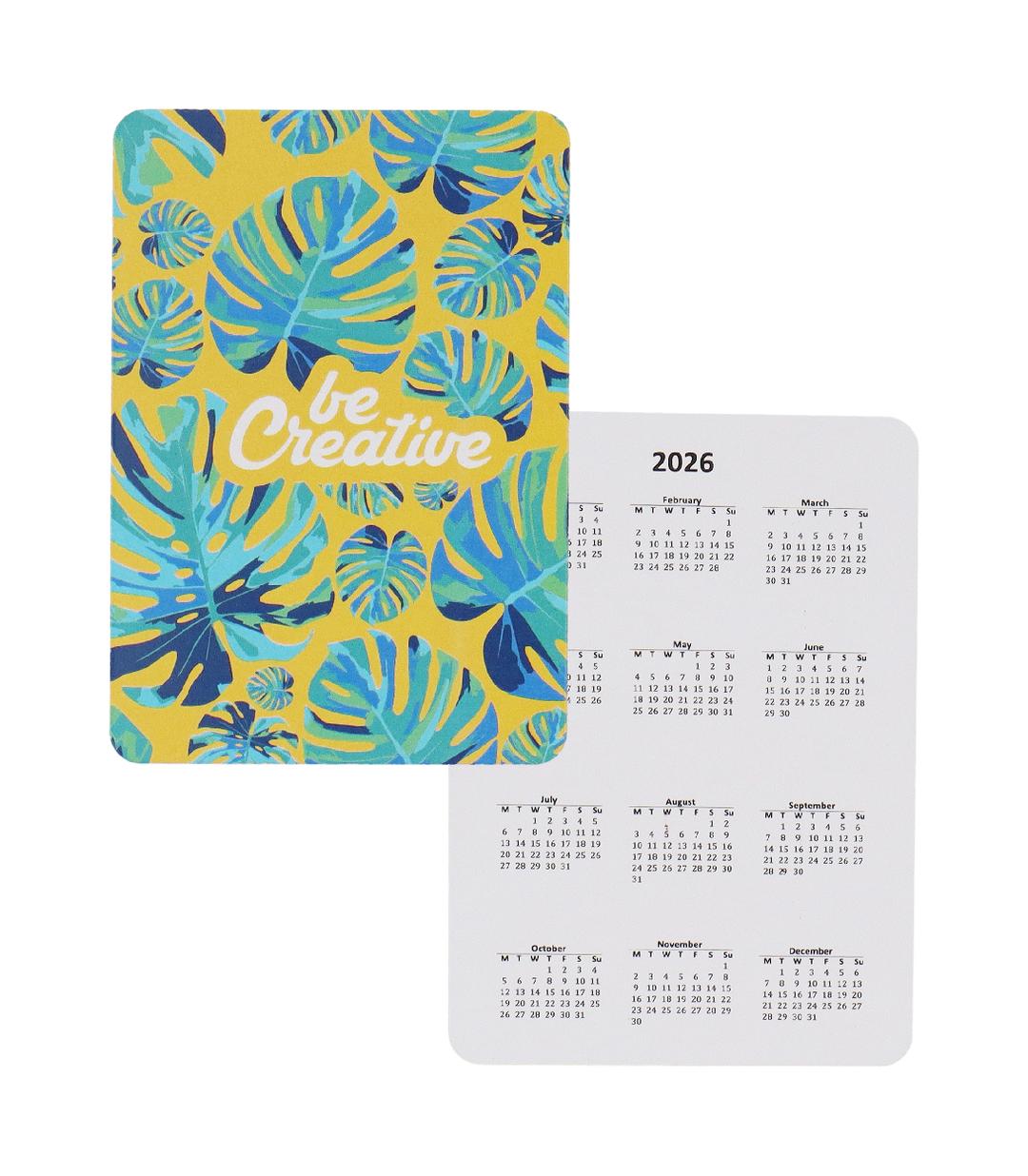 calendrier de poche personnalisable