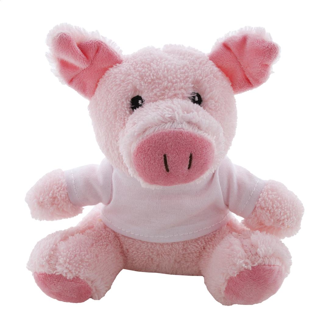 cochon en peluche en RPET