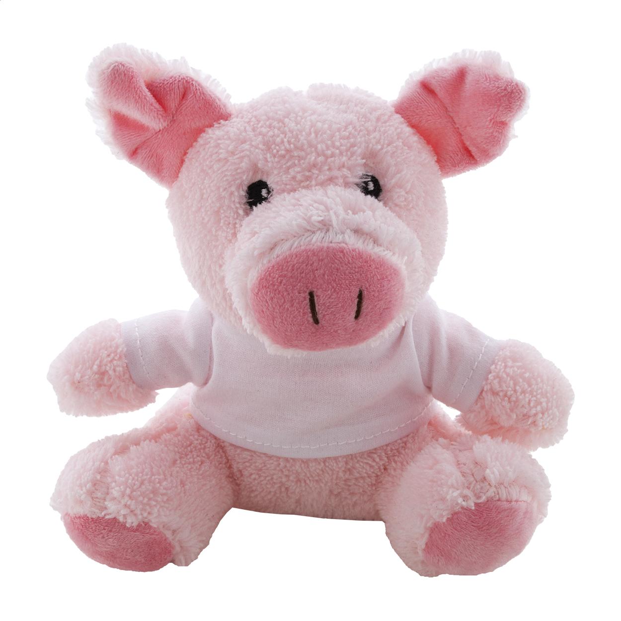 cochon en peluche en RPET