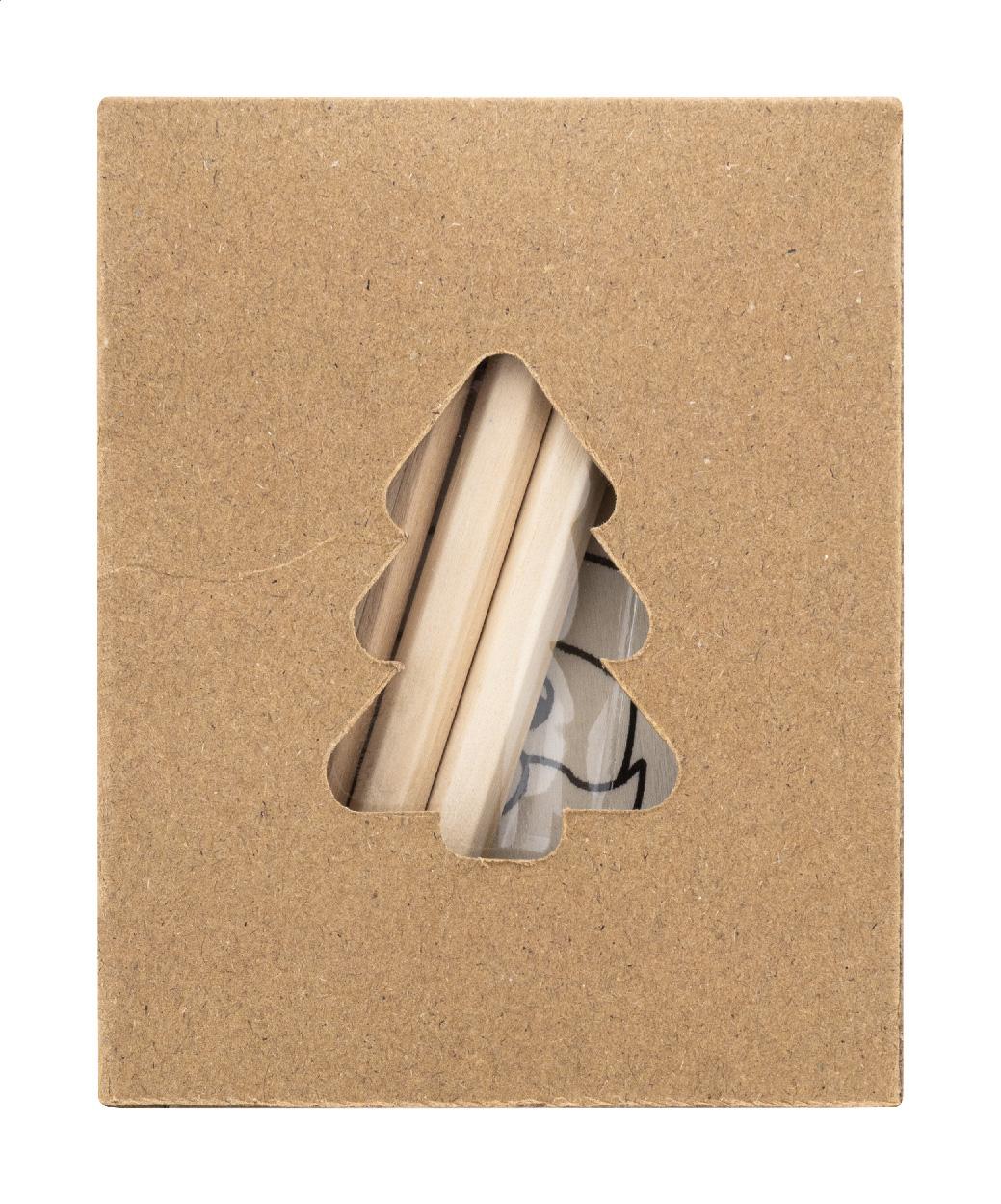 Ornements de sapin de Noël à colorier