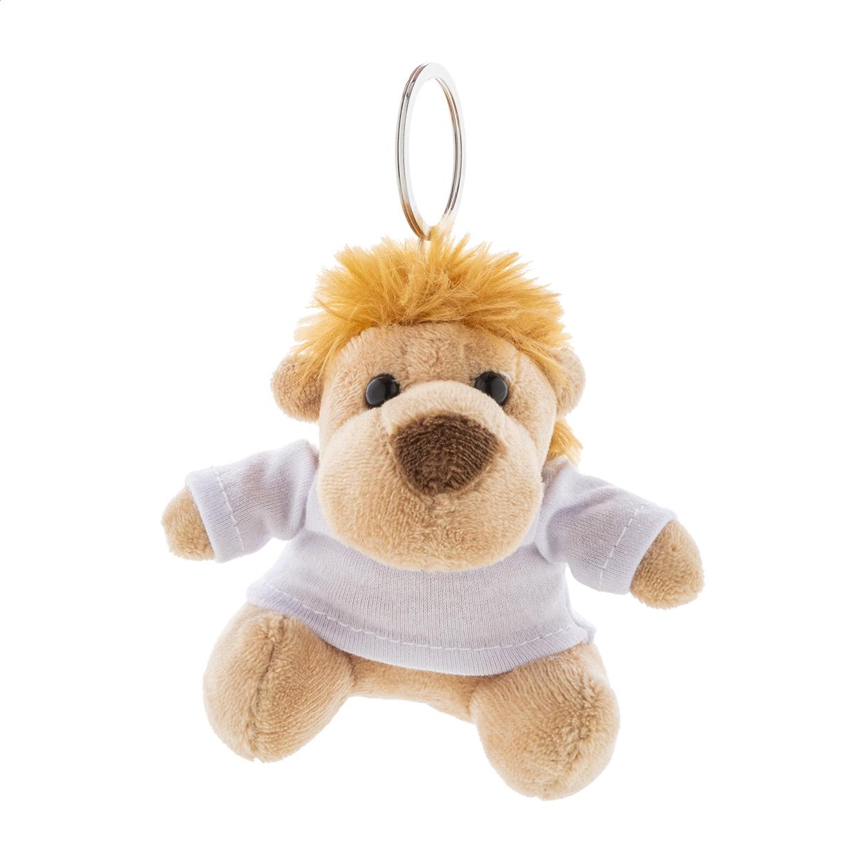 porte-clés lion en peluche