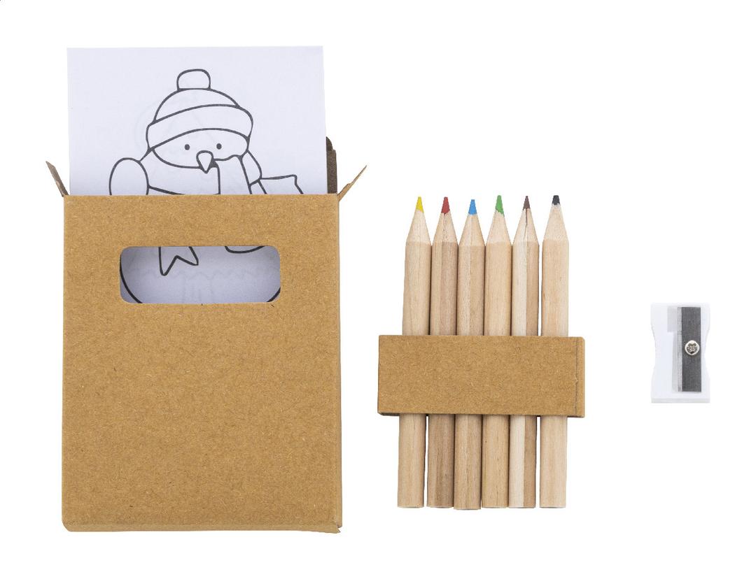 set de coloriage de Noël