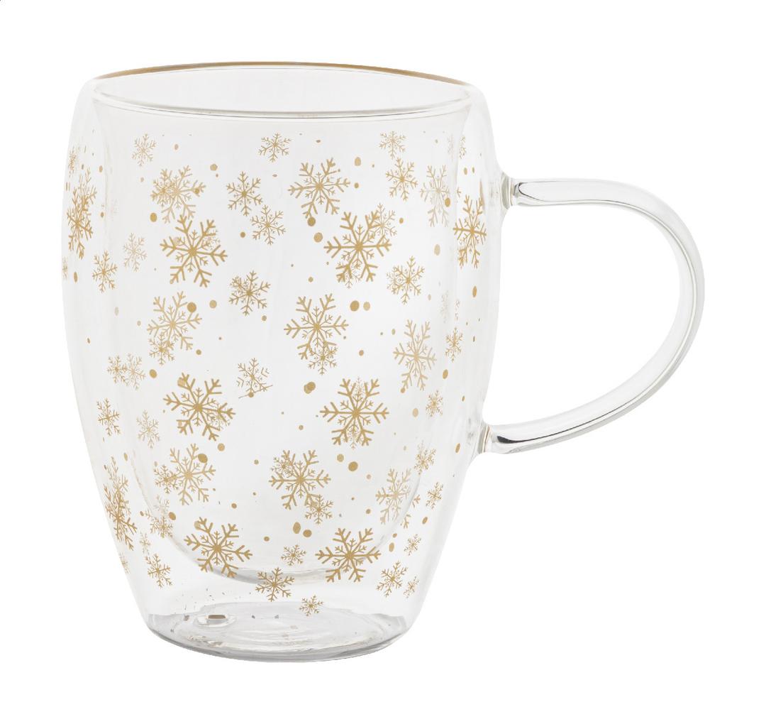 Mug thermos de Noël en verre