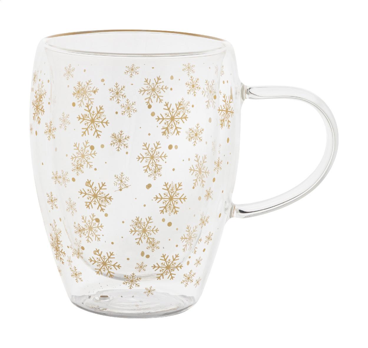 Mug thermos de Noël en verre