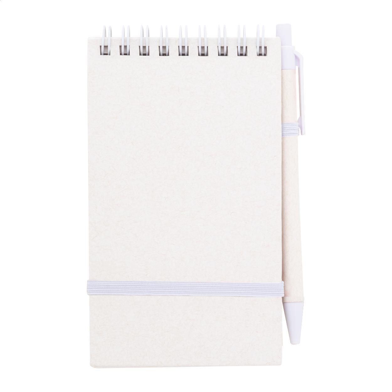 Carnet de notes en carton de pack de lait