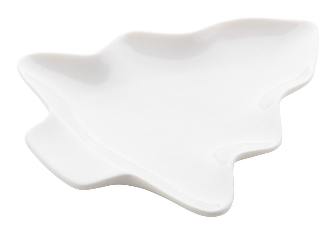 Plat de noël, sapin