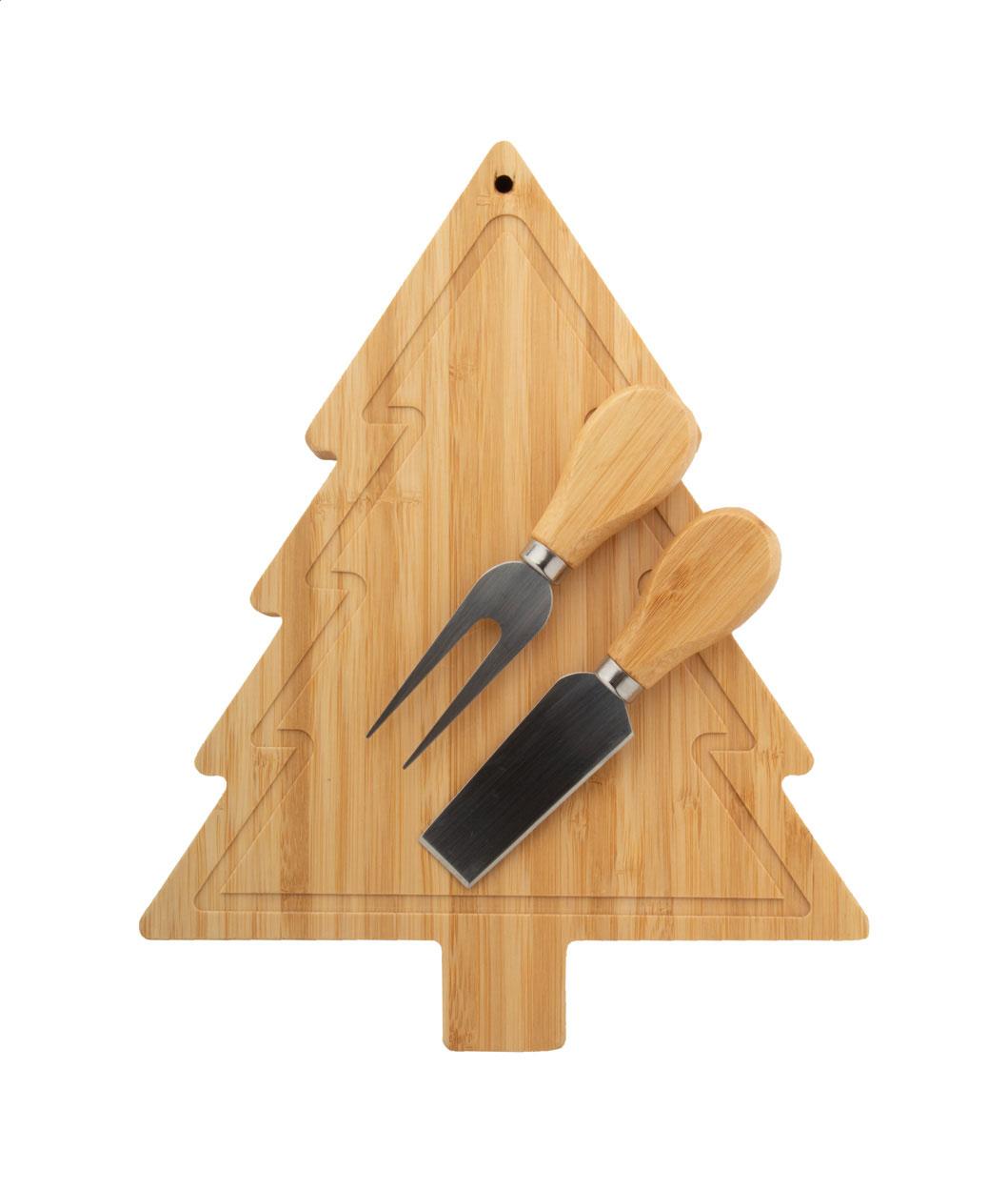 set Noël de couteaux à fromage 