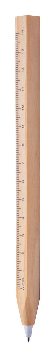 stylo à bille avec règle