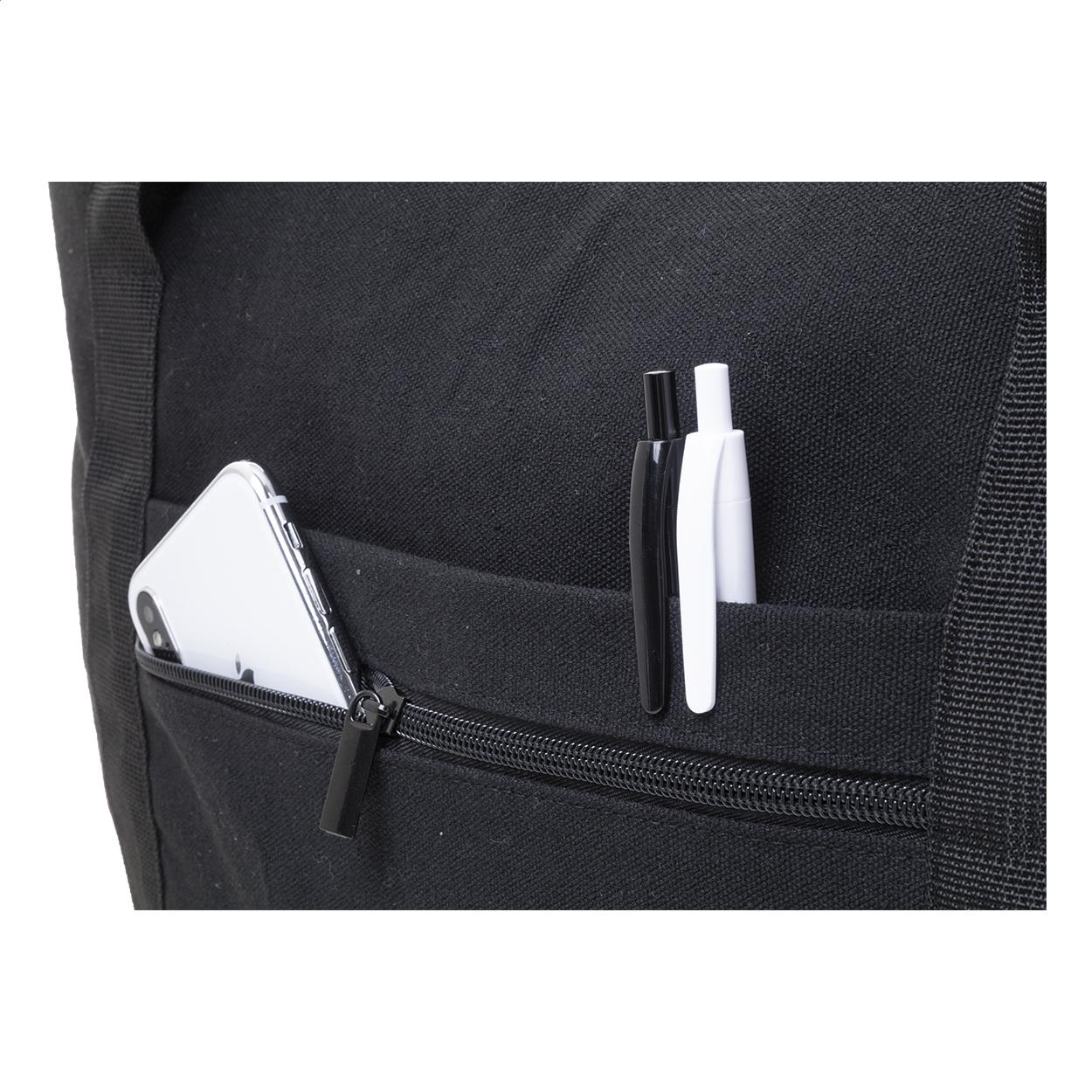 Sac de voyage en toile recyclée