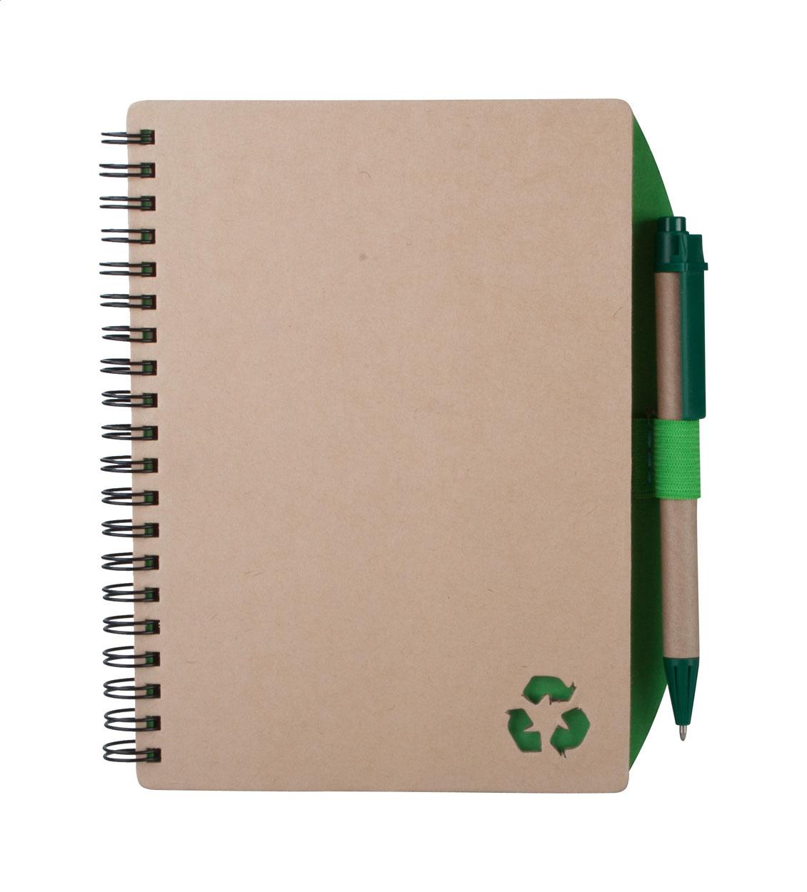 cahier conférencier recyclé
