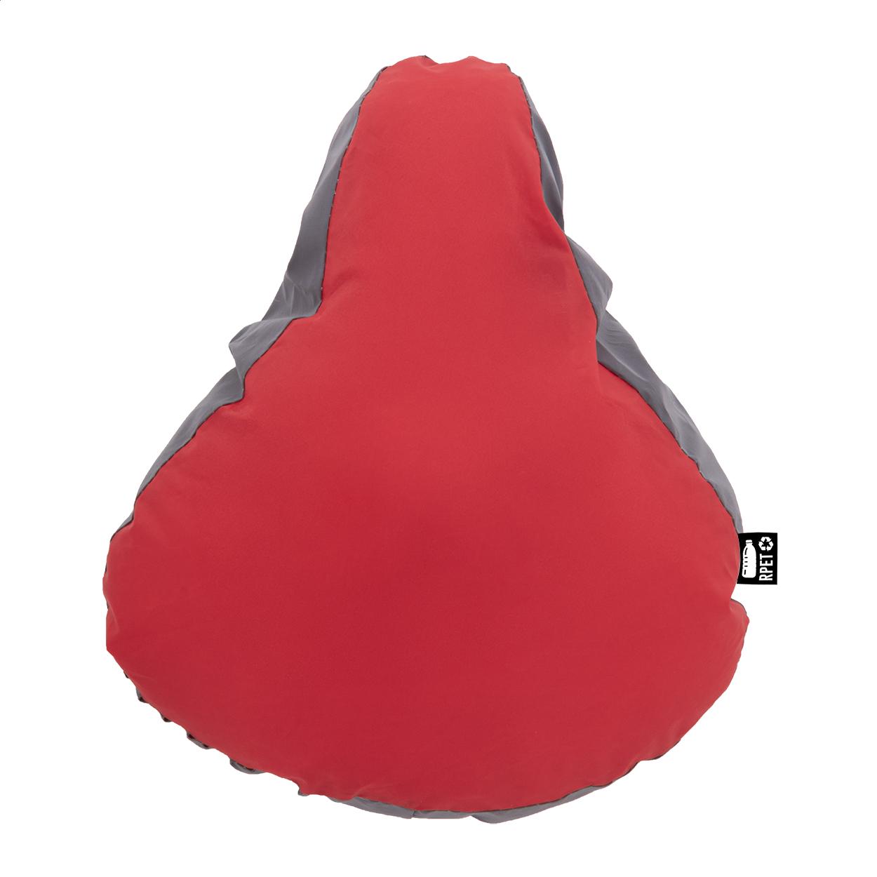 Protège selle de vélo refléchissant et RPET