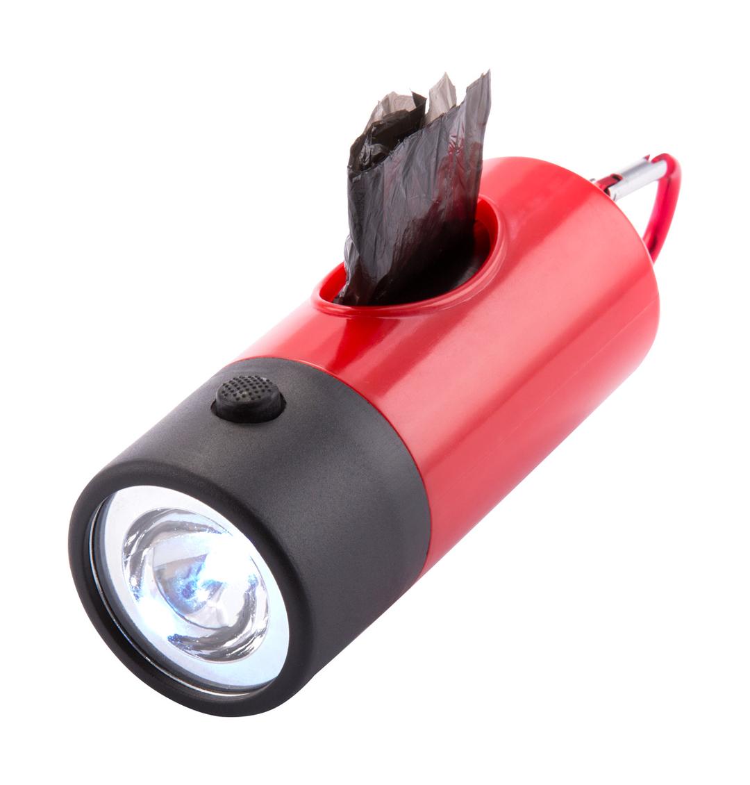 lampe porte sachets pour chien