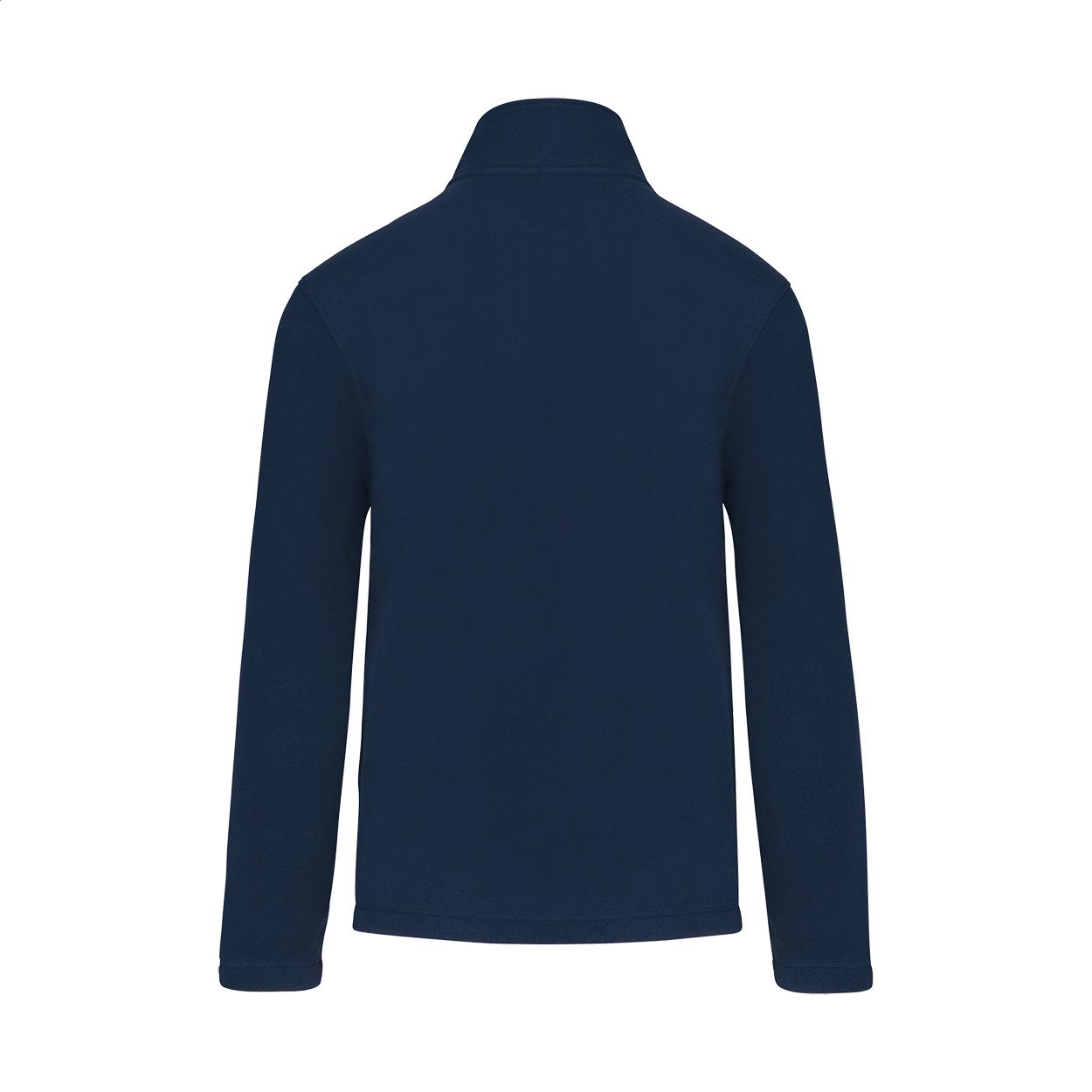 veste polaire à fermeture éclair longue