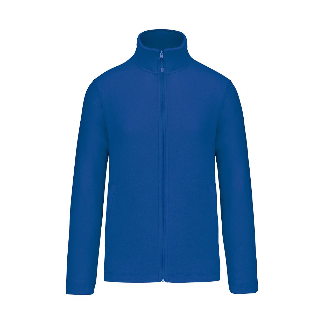 veste polaire à fermeture éclair longue