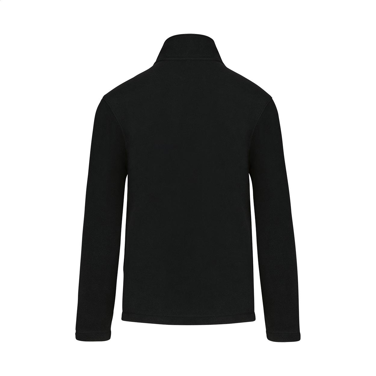 veste polaire à fermeture éclair longue