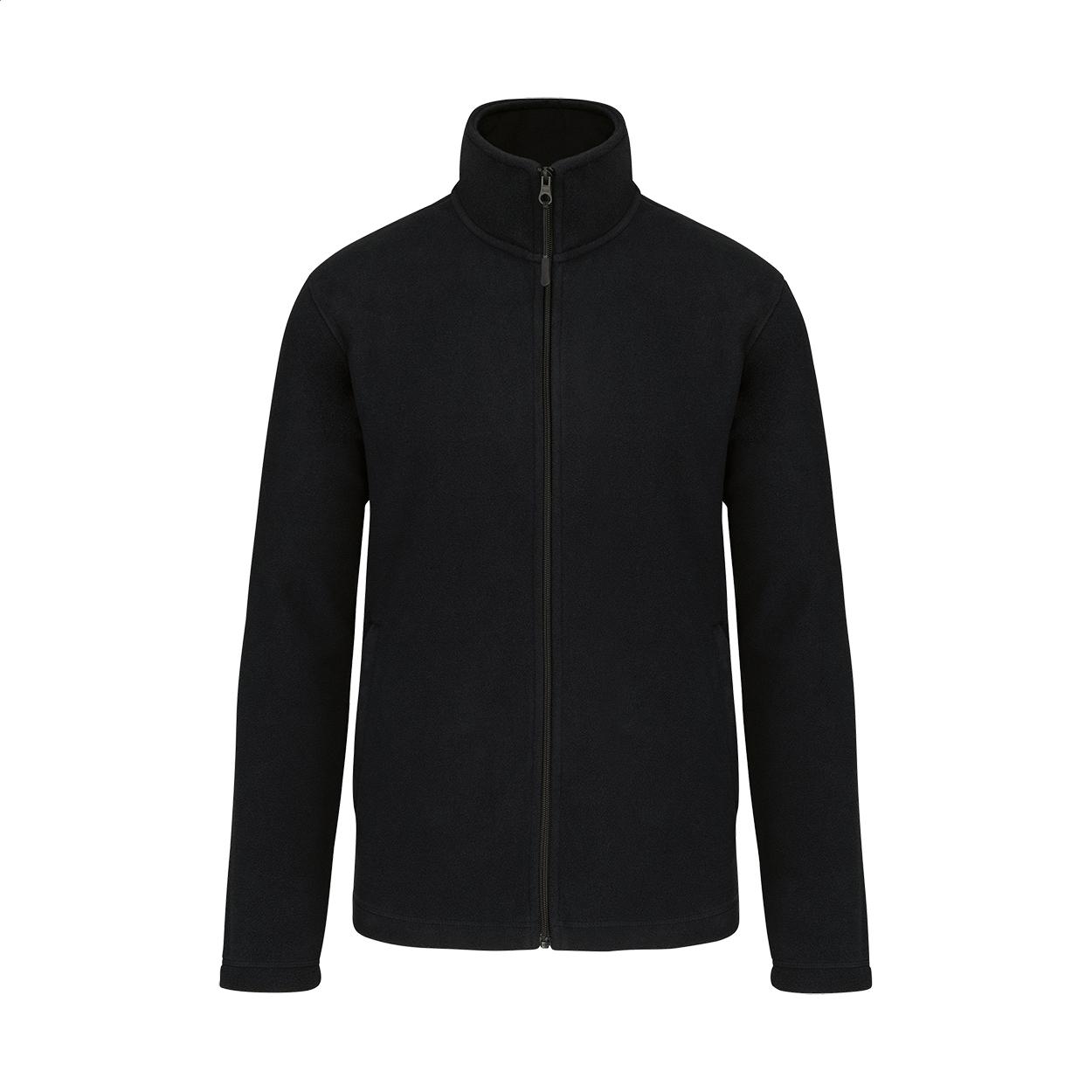 veste polaire à fermeture éclair longue